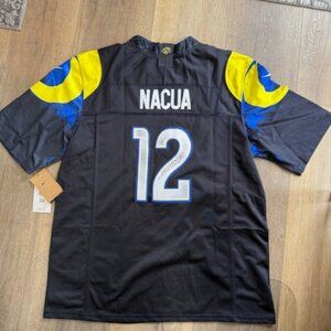 NEW NFL Chargers #12 "Nacua" Jersey Adult L